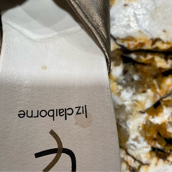 Liz Claiborne size 7 wedge heel summer sandals - Picture 2 of 5